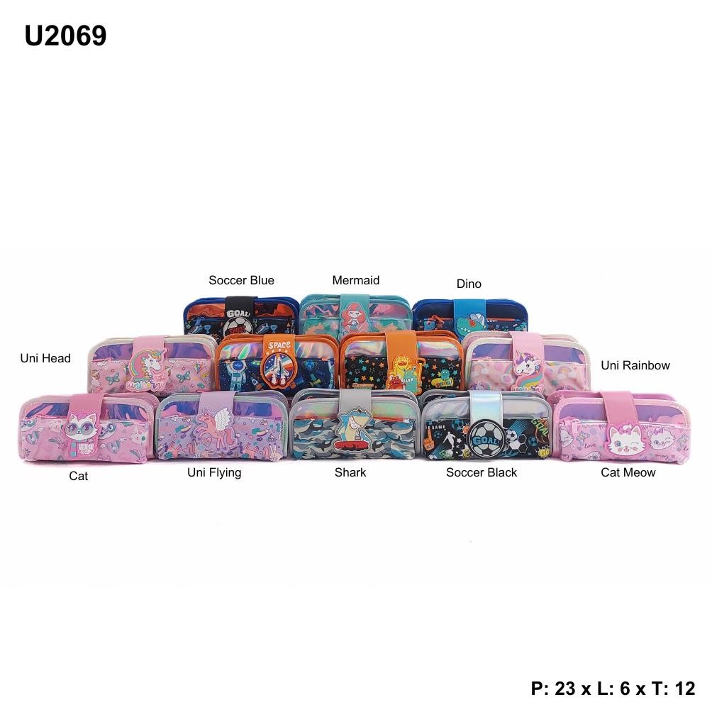

Kotak pensil anak Karakter Lipat - U2069 AST