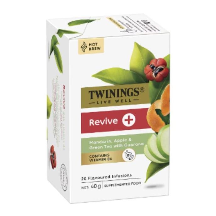 

TWININGS LIVE WELL TEA DIGEST / SLEEP WELL / SLEEP + / FOCUS / INNER CLEANSE FLAVOURED INFUSIONS TEH ORIGINAL DAN TERPERCAYA