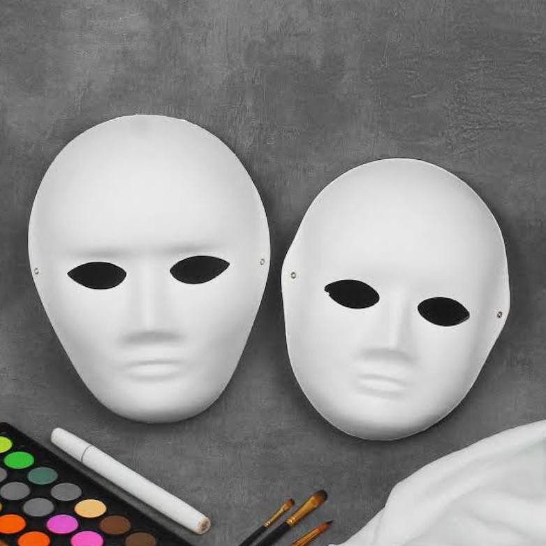 

VTEC BLANK PAINTING MASK TOPENG LUKIS PUTIH POLOS AST