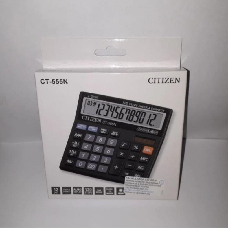 

Calculator CITIZEN CT-555 N Original. AST