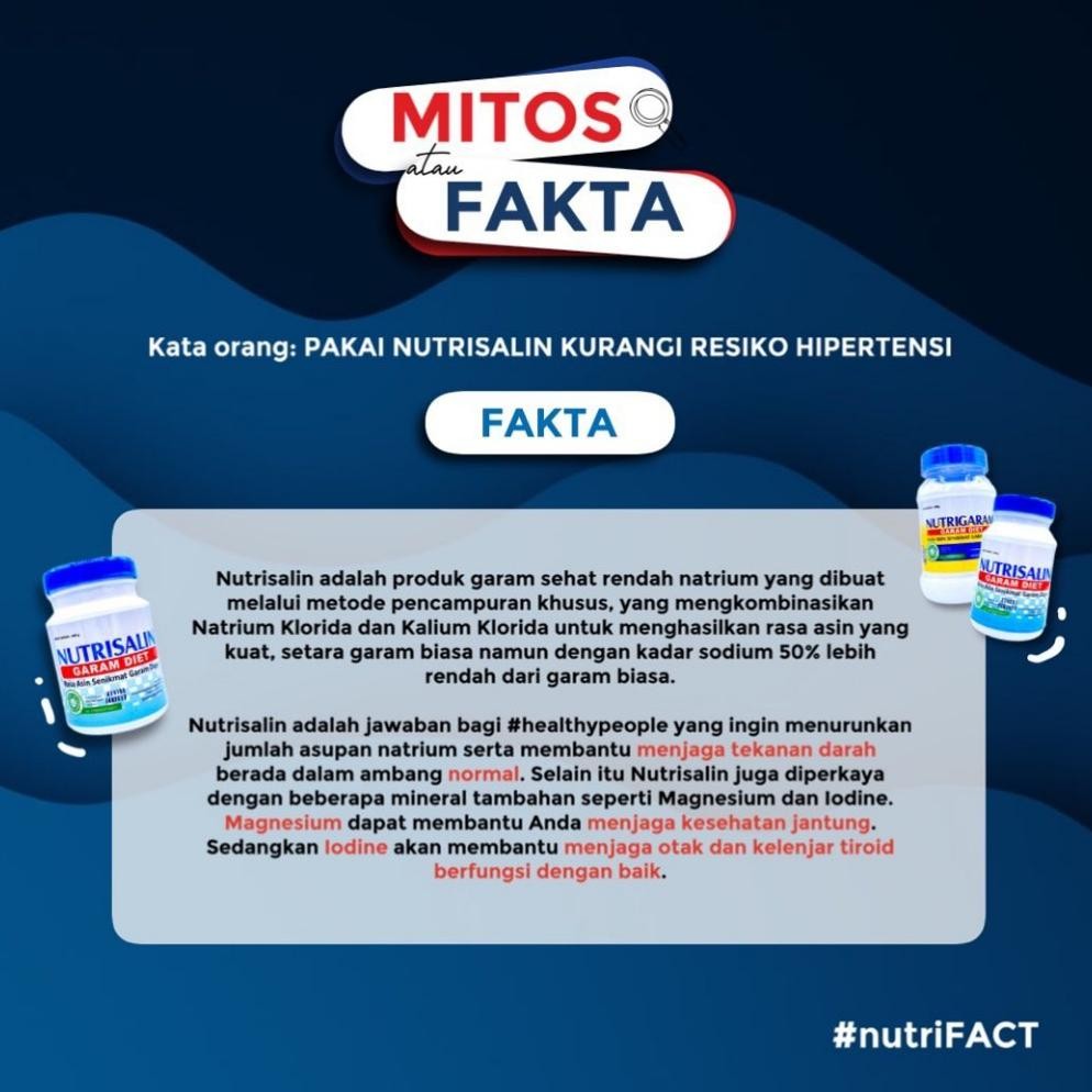 

Nutrisalin 400gr + Chia Seed 50gr