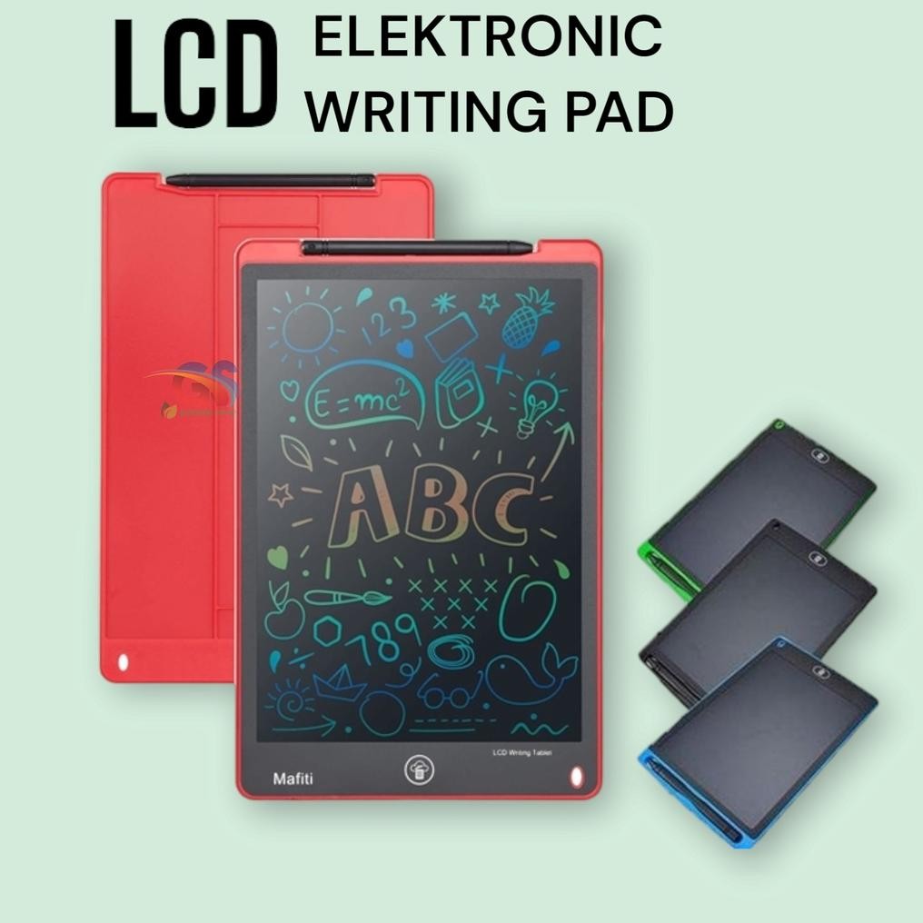 

LCD Drawing Writing Tablet 8.5 Inch Mainan Papan Tulis Hapus Board Digital Pad Edukasi Pen Menggambar AST