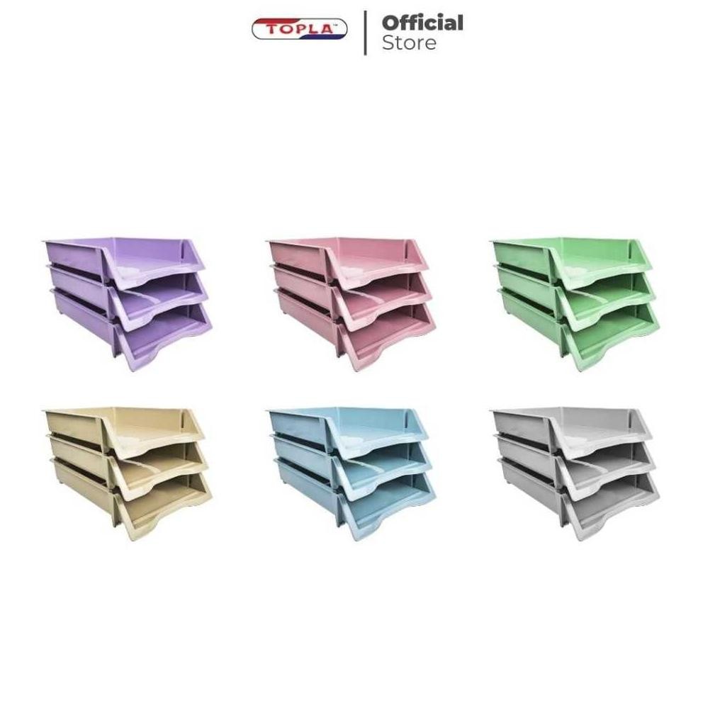 

Elevated Tray Topla / Rak Susun Topla Plastik 3 tingkat AST