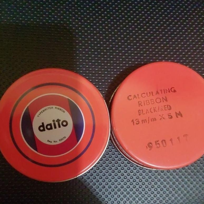 

Pita Ribbon Daito Kalkulator Merah-Hitam Murah AST