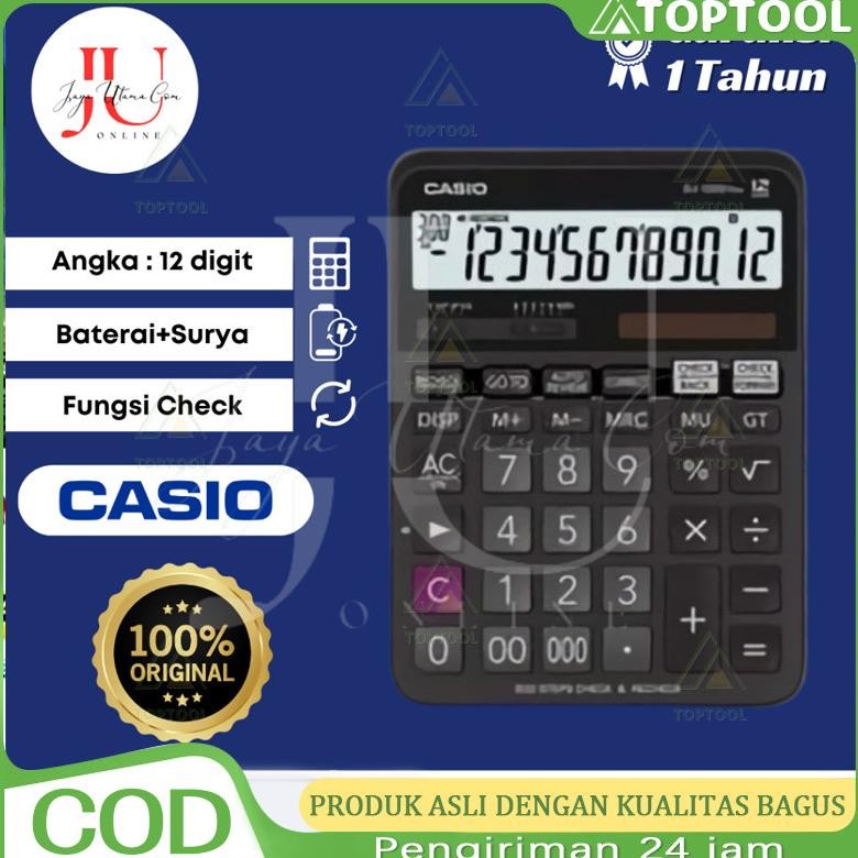 

CASIO Desktop Calculator /Kalkulator kerja Casio ilmiah MJ-120D PLUS/DJ-120D PLUS Kalkulator Casio Scientific Calculator Kalkulator Meja Check Correct 100% asli AST