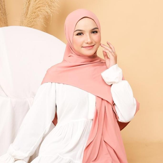 New Dara Luxury | Nara Pashmina Oval Jilbab Instan High Quality