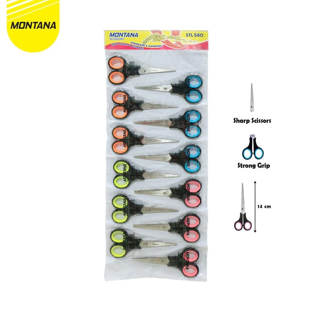 

MurahMurahATK Scissors / Gunting Montana STL-550 AST