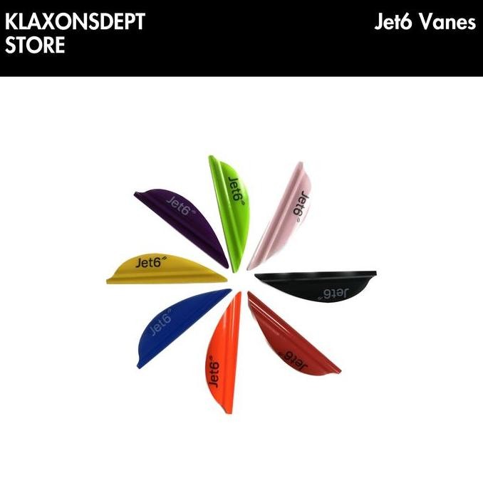 Jet 6 Vanes / Vanes Jet6 /  Vanes Jet 6 / Vanes Spin Wing Jet6 / Spinwing Jet 6 / 1.75" 2" 2.5"