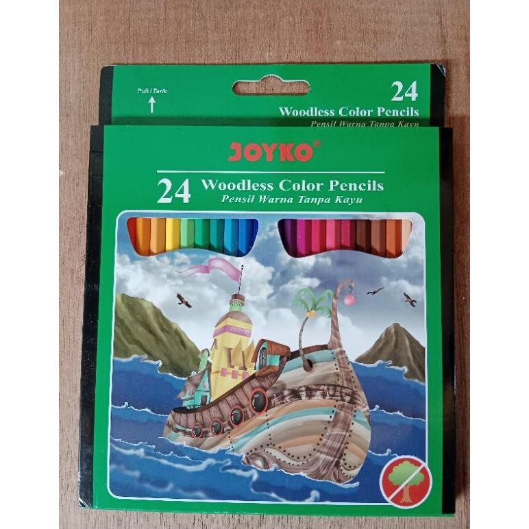 

Pensil warna joyko 24 Warna cp104 AST