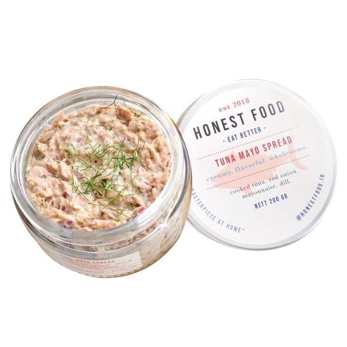 

Terlaris Tuna Mayo Spread Honestfood - Selai Ikan Tuna, olesan sandwich, olesan roti SALE