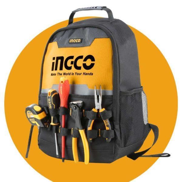 Ingco Toolbag 20Kg Tas Perkakas Ransel Tools Backpack Ingco Hbp0101 Original Dan Terpercaya