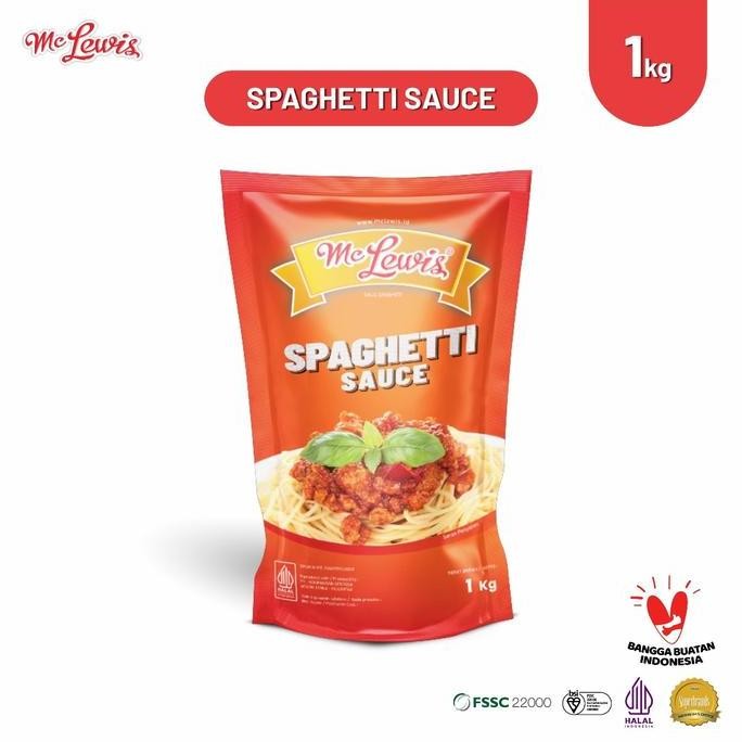 

Terlaris Mc Lewis Spaghetti Bolognese Sauce - 1Kg SALE