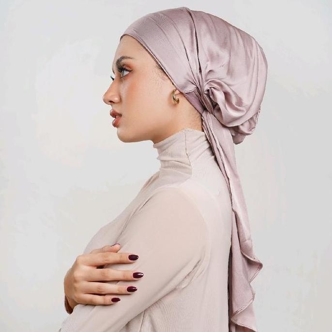 New Lowkey Lux Series Turban Turban Dewasa By Winonamodest Turban Mewah Turban Pesta Silk High Quali