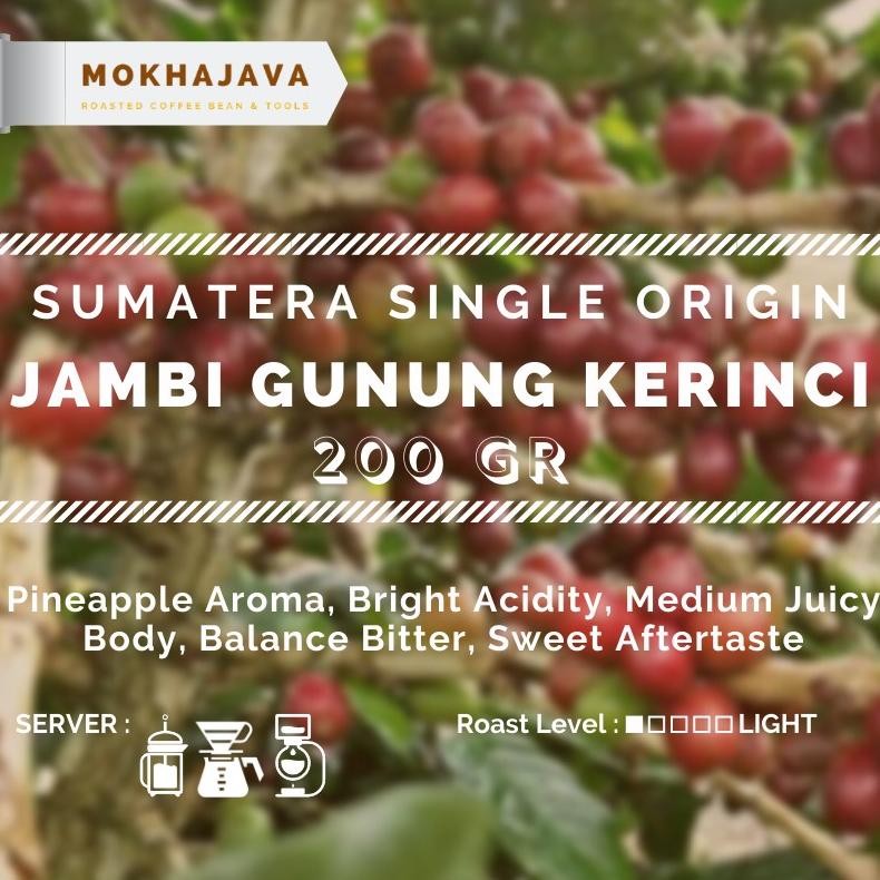 

Paling dicari Jambi Gunung Kerinci 200gr Single Origin Arabica Coffee 200 gr Biji Kopi Arabika