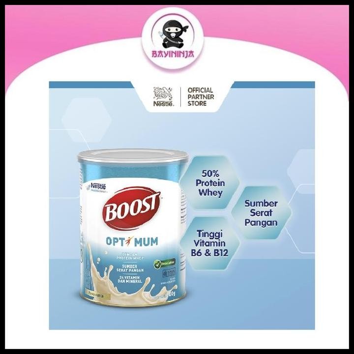 

Terlaris Nutren Boost Optimum Susu Bubuk Vanila 400 G Good Quality