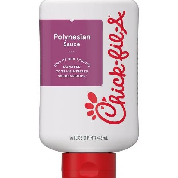 

Terlaris Chick-fil-A Polynesian Sauce Squeeze Bottle Sandwich Burger Fries Saus SALE