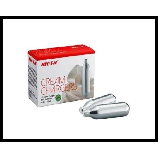 

Terlaris Gas N2O Mosa / Whip Cream Chargers / N20 Cream Charger / Nitro Coffee Good Quality