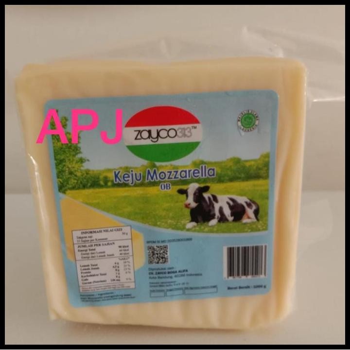 

Terlaris Keju Mozarella Oldenburger 1Kg Good Quality