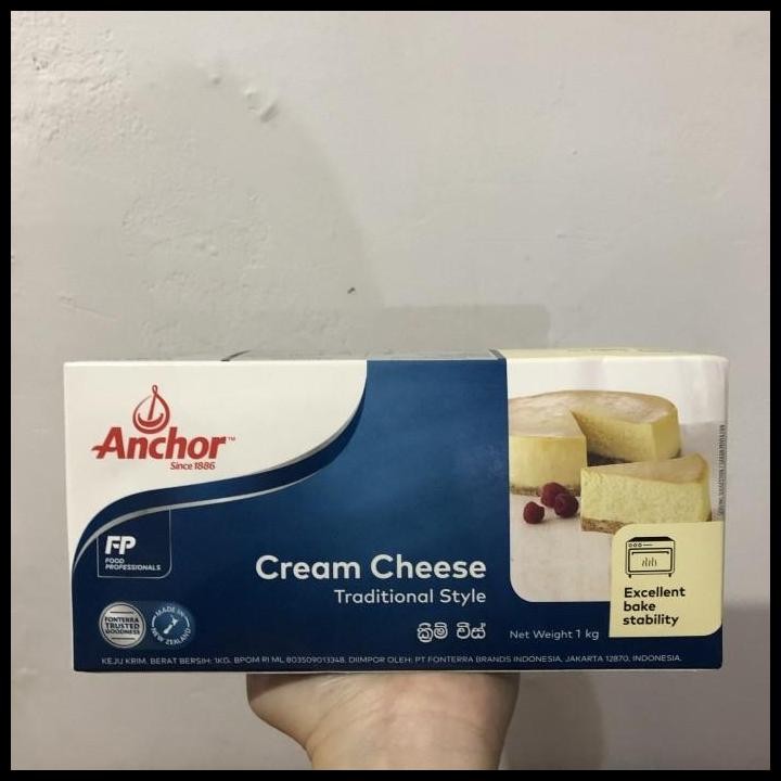 

Terlaris Cream Cheese Anchor 1 Kg Khusus Gojek/Grab Bandung Good Quality