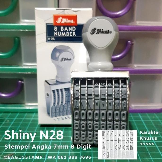 

Terlaris Stempel Manual Angka 8 Digit 7mm 9mm Shiny N28 N18 / N-18 N-28 SALE