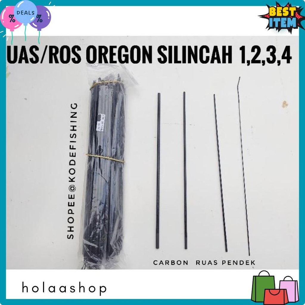 Ruas/Ros Joran Pancing Oregon Silincah/ Mamba /Mutiara Original Joran Tegek 1,2,3,4 Diskon