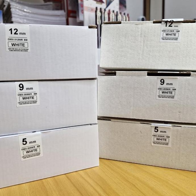 

Compatible Refill Label Max Letatwin White Tape Lm370~Lm550 Tanpa Casing / Cartridge New Stok