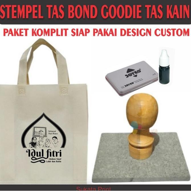 

Terlaris Stempel Sablon Spunbond Tas Kain Totebag Anti Luntur Stempel Custom SALE