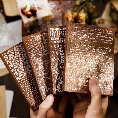 

Terlaris LovelyCraftStore | W10 ~ DIY Wooden Rubber Stamp Stempel Kayu Vintage DIY bullet Journal, Scrapbook, Diary Decoration Stamps SALE