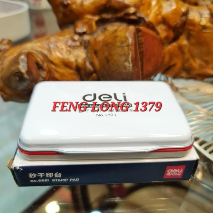 

Terlaris Stamp Pad Tinta Stempel Seri Deli 9864 Red Merah | Bak Bantal Stempel SALE