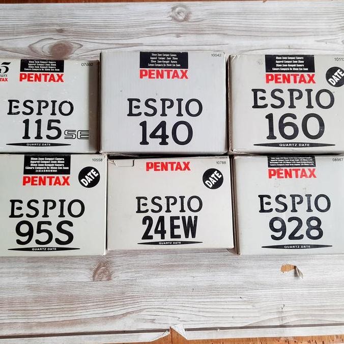 Tersedia Kamera Analog Pentax Espio 115 SE  Espio 24 EW Espio 928 Espio 140