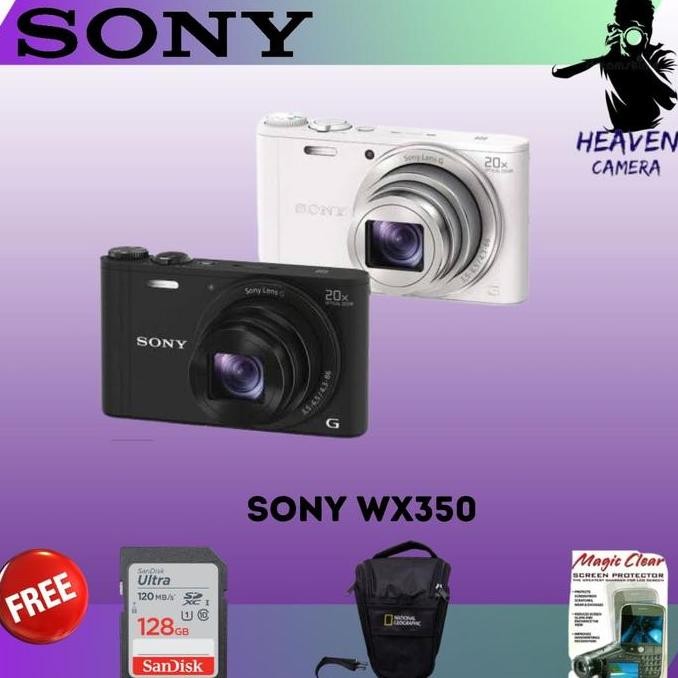 Tersedia SONY CYBERSHOT DSC-WX350 / SONY DSC WX 350 / SONY WX350 DIGITAL KAMERA