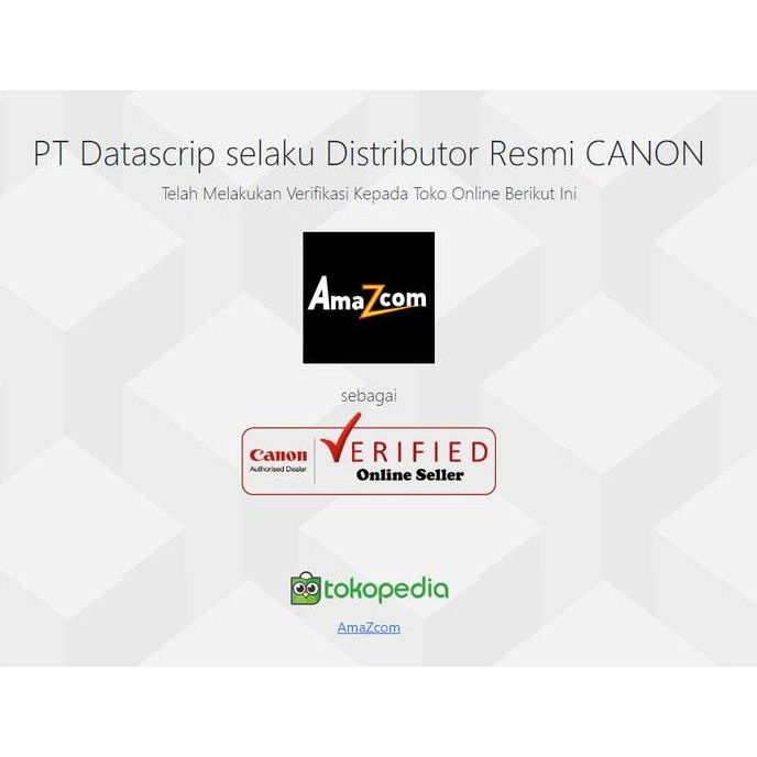 Promo Tinta Canon 810 Pg810 Black / Hitam Original Datascript Cartridge Tinta Printer Canon Ip2770