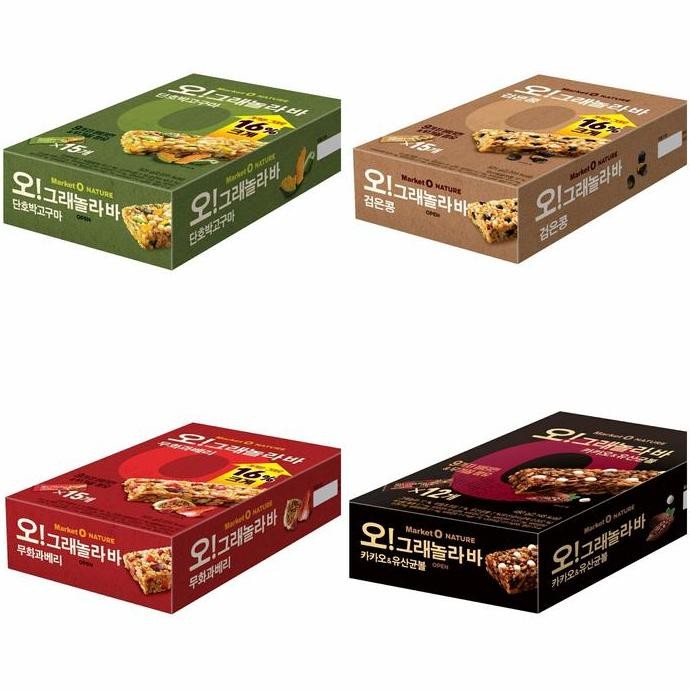 

Market O Nature Granola Bar Protein Bar Energi Bar Korea