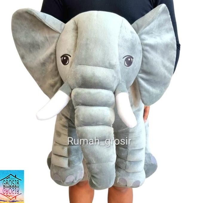 Boneka Gajah Elephant Jumbo Hadiah Dolls Telinga