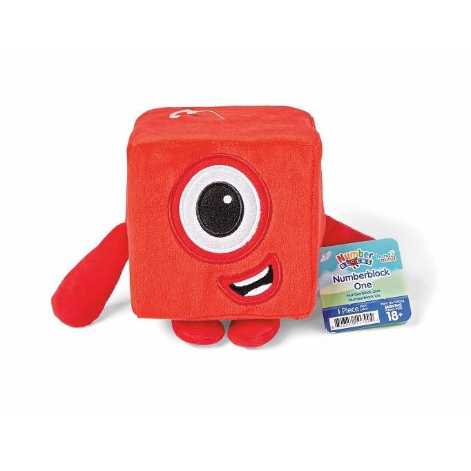 Hand2Mind Numberblocks One Plush Boneka Numberblock