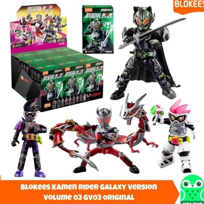 Blokees Kamen Rider Galaxy Version 03 Gv03 Survival Game Original Ryuki Exaid Genm Tycoon Original