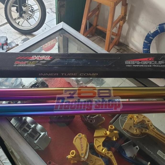 AS SHOCK 33MM RAINBOW PELANGI NINJA150R RR SS VIXION ORINAL THAILAND