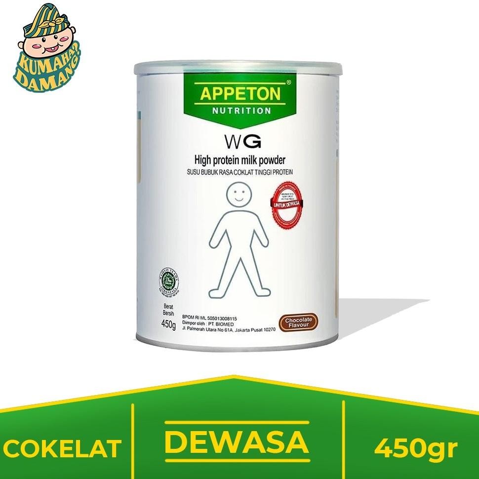 

Ready Appeton Weight Gain Adult Coklat 450 Gram