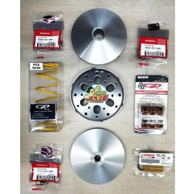 Full Spek Kirian CVT Upgrade NMAX AEROX 155 LEXI 125 ASTRO Matic