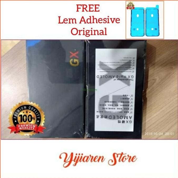 Lcd Touchscreen Iphone X Kualitas Oled Fullset 100% Original Gx
