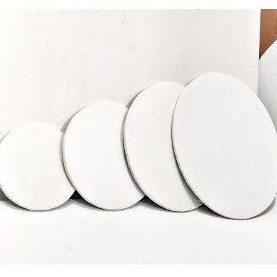 

Kanvas lukis bulat ukuran 30 cm warna putih AST