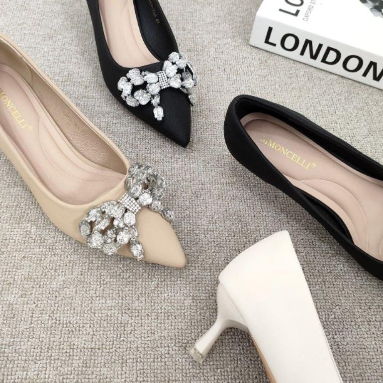 ter-46 ZAI-2530 Simoncelli Sepatu Heels 5 Cm Wanita Sz 35-41| Sepatu Wanita | High Heels | Sepatu Ko