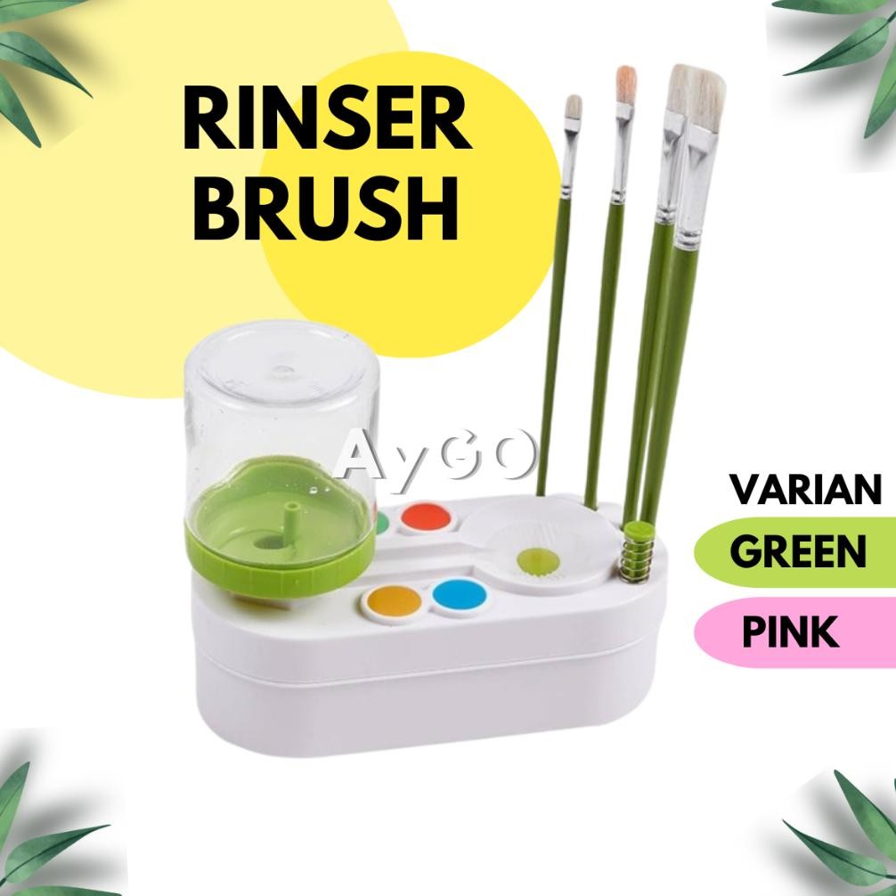 

BRUSH RINSER / BRUSH CLEANER PAINT / PEMBERSIH CAT LUKIS OVAL AST