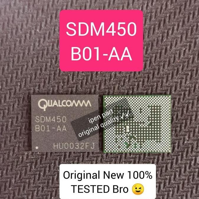 Ic Cpu Sdm450 B01-Aa Original New Tested Oppo Sdm 450