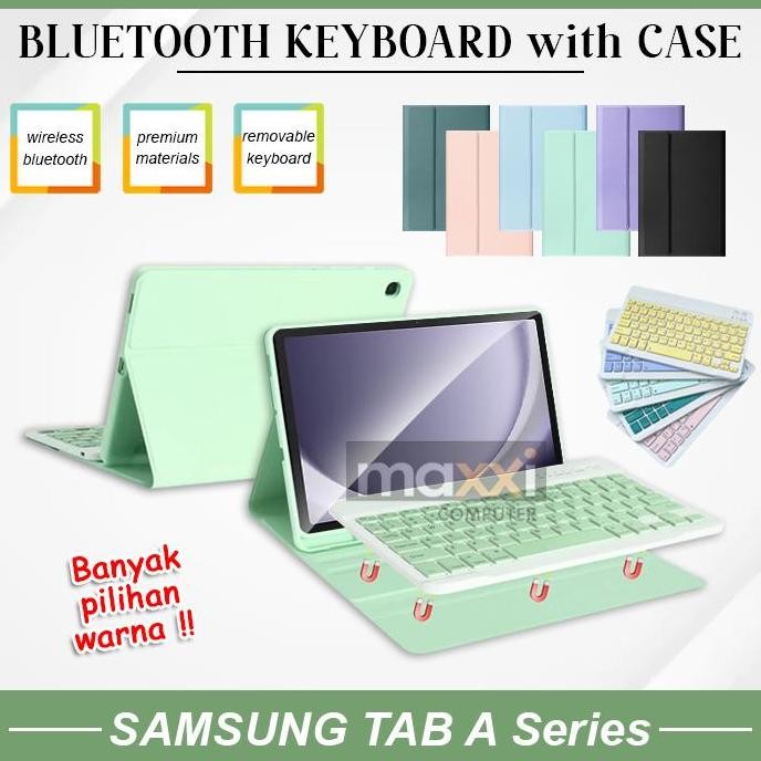 NEW Samsung Galaxy Tab A9+ Plus A9 A8 A7 Lite Keyboard Case Casing Cover