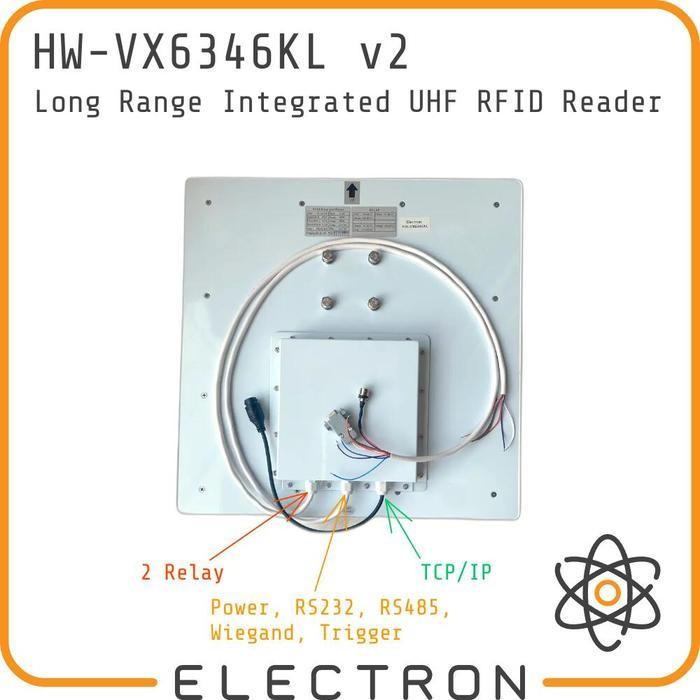 Rfid Reader: Uhf Long Distance Integrative Reader Original Dan Terpercaya