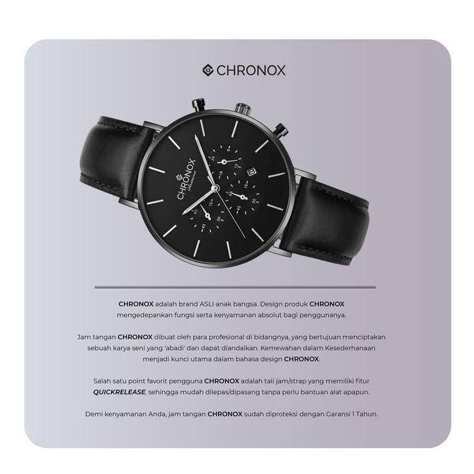 Sale Chronox Strap Jam Tangan Mesh Band Pria Wanita