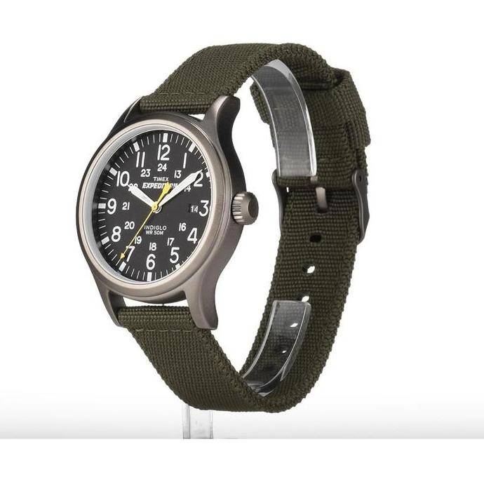 Murah Preorder Timex T49961, Men'S Expedition Scout Green Fabric Original