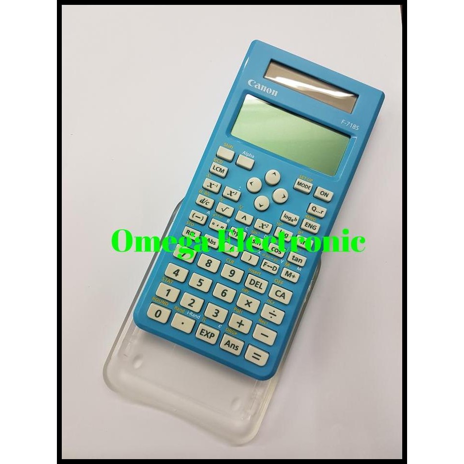 Terlaris Canon F-718Sga Scientific Calculator Kalkulator Ilmiah Sekolah F-718S Good Quality