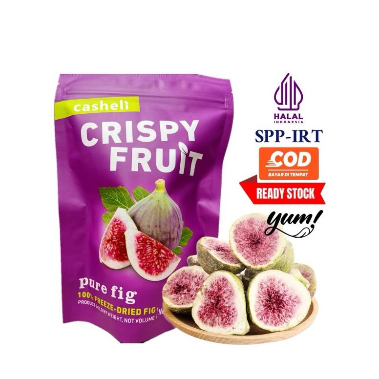 

Casheli Dried Fig Freeze Dried Fig Fresh Baru Crispy Sweet Original Taste